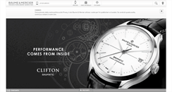 Desktop Screenshot of baume-et-mercier.it
