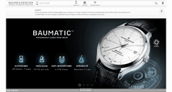 Desktop Screenshot of baume-et-mercier.fr